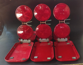 Vintage Vanguard Roadside Emergency Flare Kit w/3 Foldable Reflectors an... - £16.59 GBP