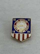 Los Angles Police Department LAPD World Class Protection 1984 Olympics Pin Lapel - £19.78 GBP