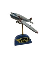 FOSSIL Dealer Collector Store Display Advertising Airplane Plane Aviatio... - $960.06 MXN