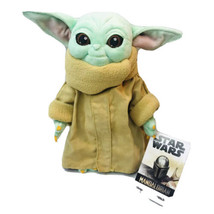 Disney Parks Baby Yoda The Child Mandalorian Star Wars Plush 11&quot; - NEW - £18.28 GBP