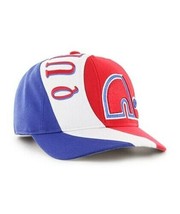 &#39;47 Quebec Nordiques NHL Vintage MVP DP Hockey Adjustable Snapback Hat - £20.38 GBP