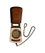 Vintage IKOPHOT Light Exposure Meter 1960&#39;s ZEISS IKON German Made Leath... - $32.70