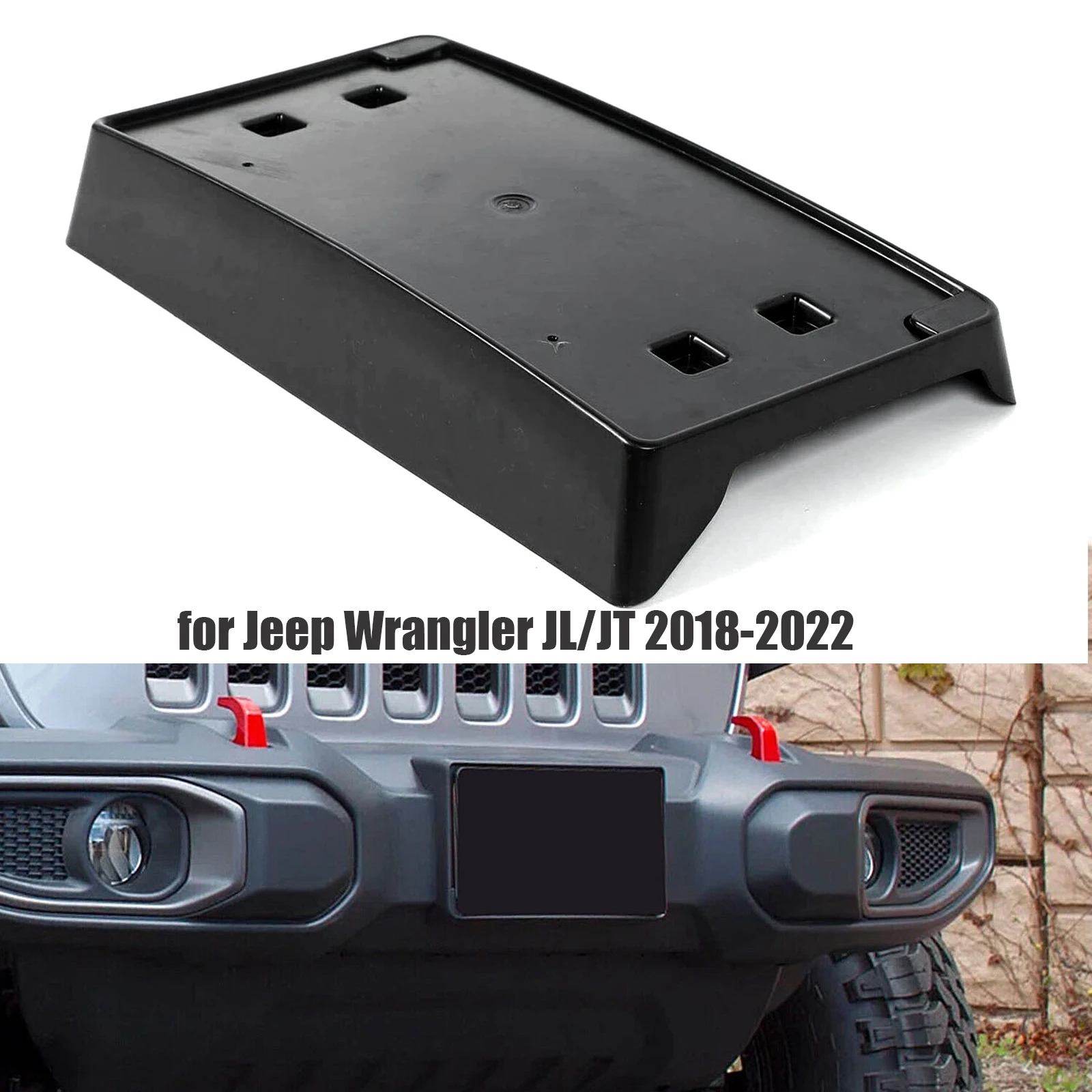 Front License Plate Mounting cket License Number Plate fe Holder For 2018-2021   - $93.12