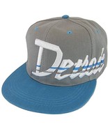 Detroit Offset Jagged Script Men&#39;s Adjustable Snapback Baseball Cap (Gra... - £11.95 GBP