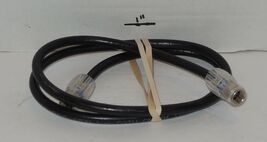 PCT 6 Series 18 AWG CATV Coaxial Cable Wire Black 3 FEET - $4.90