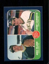 1986 Fleer #649 Eric PLUNK/JOSE Canseco Nm (Rc) Athletics Prospects Id: 249655 - $7.83