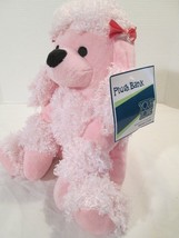 Poodle Coin Piggy Bank Your Zone Iridescent Stuffed Animal Dog Poodle 2019 Pink - £15.41 GBP