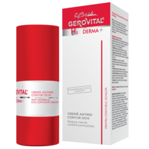 H3 Derma+ eye contour anti-wrinkle cream, 15 ml, Gerovital - $27.50