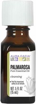 NEW Aura Cacia Pure Essential Oil Palmarosa 0.5 Ounce - £7.93 GBP