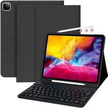 Ipad Pro 12.9 Case With Keyboard - New Ipad Pro 12.9-Inch 2022 (6Th Generation), - £53.77 GBP