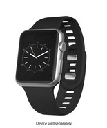 Sport Band WESC03801 Montre Bracelet pour Apple Watch 38mm, Noir - $12.33 CAD