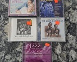 lot 5 Easy Listening Romantic CDs #11 Jazz Mills Brothers Big Bands - £9.49 GBP