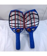 Vintage Wham-O Trap Ball set 2 racquets kids family throw catch game 200... - $99.00