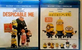 Despicable Me And MINIONS(2 Blu-ray Discs &amp; 2-DVDS) - £7.82 GBP