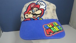 Nintendo Super Mario Youth Ball Cap Adjustable (Nintendo, 2018) ABG Blue Gray - £9.49 GBP