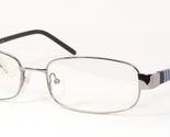 Nikitana NI2029 C3 Argent / Noir Bleu UNIQUE RARE LUNETTES 56-18-135mm - $52.55