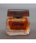 Vintage Cialenga Balenciaga Paris Micro Mini .95&quot; Perfume Fragrance Full... - £9.94 GBP