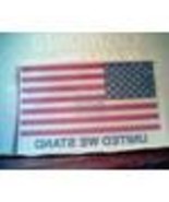  US Flag Window Decal 6x4"  - $1.00