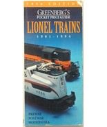 Greenberg&#39;s Guide To Lionel Trains Pocket Price Guide Booklet 1901-1994 ... - $4.11 CAD