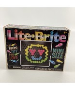 Lite Brite Mini Size Retro Toy Mini Pegs Art Template Unicorn Sundae 202... - $14.80
