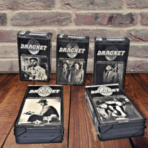 Dragnet tv series VHS box set Lot of 10 VHS - £55.74 GBP