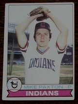 Mike Paxton, Indians,  1979  #122 Topps Baseball Card, GOOD CONDITION - £0.78 GBP