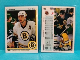 1990-91 Upper Deck Hockey Cam Neely Card #156 - Lot of 2 - Boston Bruins - £1.59 GBP