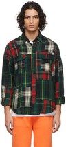 Polo Ralph Lauren Patchwork Flannel Cotton Shirt ( M ) - £118.68 GBP