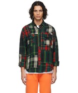 Polo Ralph Lauren Patchwork Flannel Cotton Shirt ( M ) - £119.41 GBP