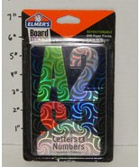 ELMERS Board Mates 2.5 inch Holographic LETTERS NUMBERS 240 Pieces Teachers - $198.74 MXN