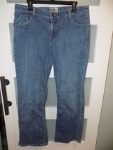 LEVIS SIGNATURE LOW RISE BOOTCUT DENIM JEANS SIZE 16 LONG WOMEN&#39;S EUC - £20.37 GBP