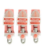 3X Conair Frizzy Hair Advisory - De-poof &amp; Shine - On The Go 7&quot; Detangle... - $18.80
