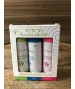 Viridi Travel Soap Sticks Moisturizing Hemp Soap Buttercream, Citrus, Un... - £9.63 GBP