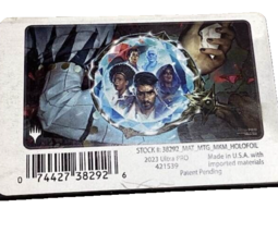 MTG Playmat Holofoil Murders at Karlov Manor Tabletop Game Mouse Pad NEW - £18.66 GBP