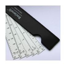 15cm 6 Fan Shaped Plastic 5 Blade Scale Ruler 1:10 / 1:100, 1:15 / 150, ... - $81.00