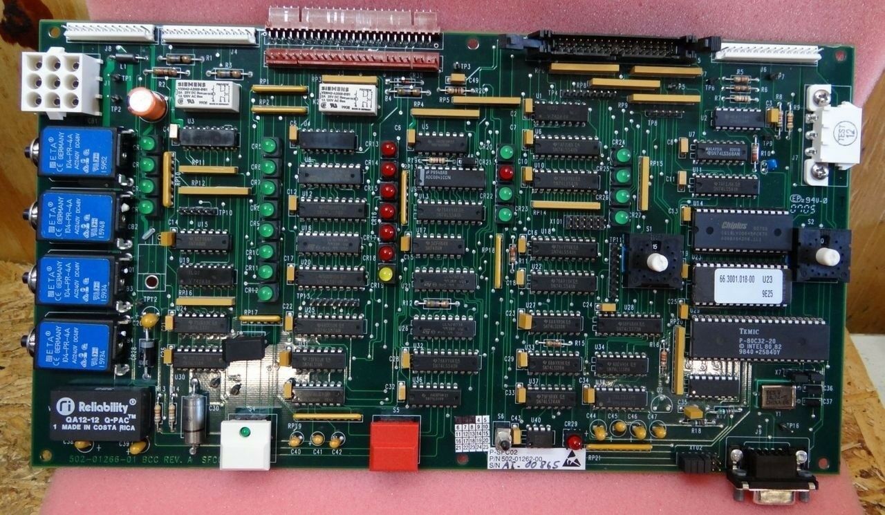 SIEMENS BOARD P-SFC02 P/N 502-01262-00 - $65.00