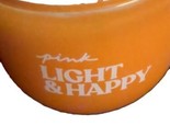 Victoria&#39;s Secret PINK Light &amp; Happy Scented Candle  6.5 oz NIB - £15.14 GBP