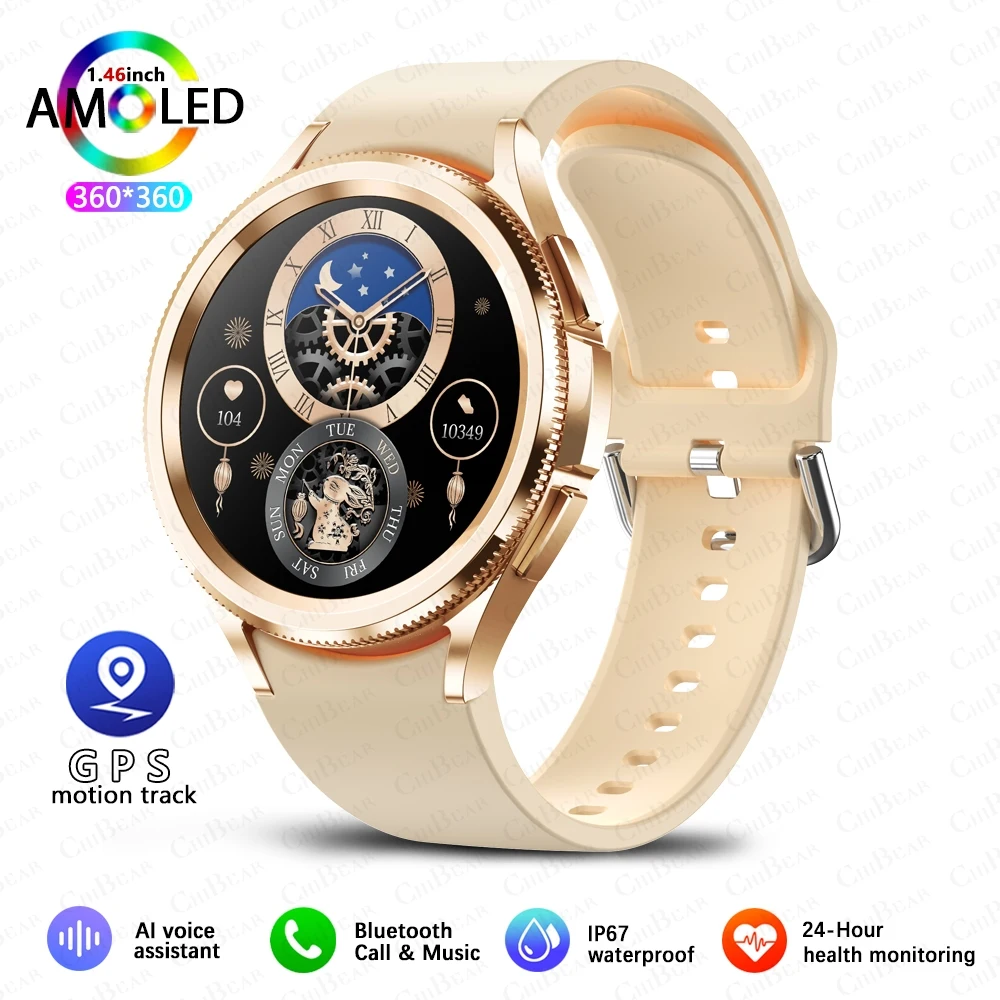 For Huawei Galaxy Watch6 Classicx  Smart Watch Mens Sports Fitness Health Heart  - £28.77 GBP