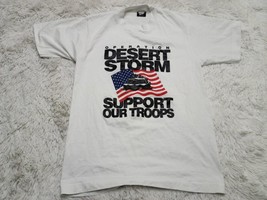 VTG 90s Operation Desert Storm Middle East Support Our Troops Tank M T-Shirt - £6.85 GBP