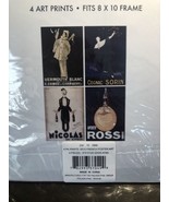 Magazine Cover Replicas Set of 4 Art Prints Fits 8&quot;x10&quot; Poster Frame  New - $12.13 CAD
