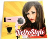 1 Conair Hair Dryer Ceramic Technology 2 Heat Settings Cool Shoot Folds - $52.99