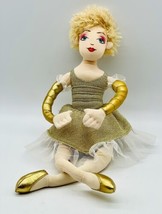 Manhattan Toy Company Cirque Du Soleil Little Dancer Plush Ballerina Poseable  - £11.76 GBP
