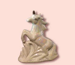 White Pearlized Unicorn Figurine  - £7.61 GBP