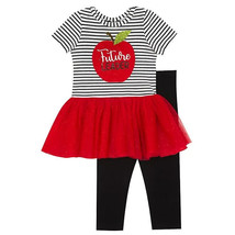 Counting Daisies Girls&#39; Tutu and Legging Set Color: Future Leader Sz 2T - $16.82
