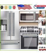 Protective Gray Handle Covers - Easy Install for Refrigerators &amp; Dishwas... - $44.74 CAD