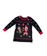 Blizzard Bay Ladies Dancing Santa &amp; Reindeer Christmas Sweater Size XL  - £18.92 GBP