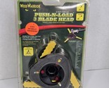 Universal Weed Warrior Push-N-Load 3 Blade Trimmer Head New - $24.20