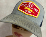 Bill&#39;s Electric Inc Missouri Est 1958 Discolored Snapback Baseball Cap Hat - $14.40