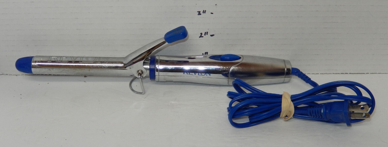 REVLON 1&quot; inch Barrel Styling Silver Curling Iron RV031 Platinum Touch - £11.23 GBP
