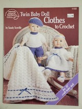 Twin Baby Doll Clothes To Crochet For 15" Doll American School Of Needlework - £4.66 GBP
